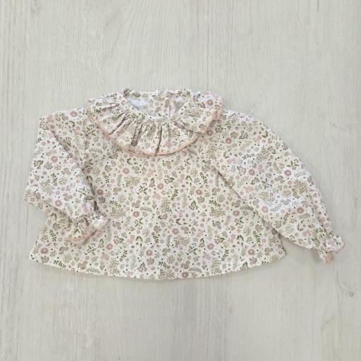 Camisa blusa volante estampada Ardilla ref.6022 [0]