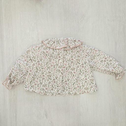 Camisa blusa volante estampada Ardilla ref.6022 [2]