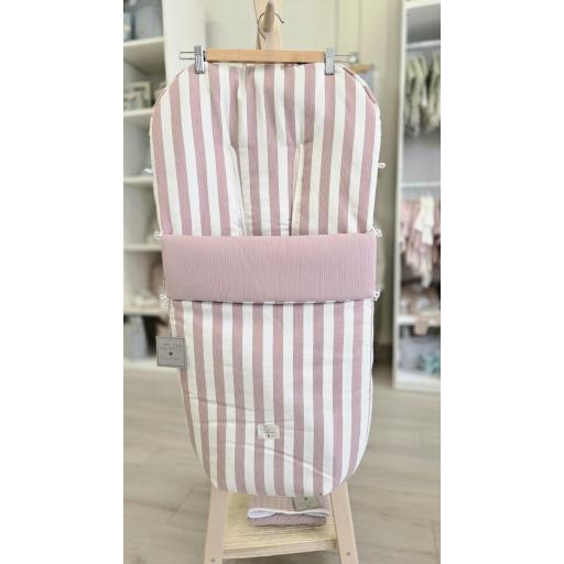 Saco silla universal Raya rosa Uzturre