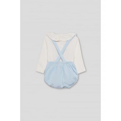 Conjunto peto y camiseta punto algodón Street Monkey ref.352002 [3]