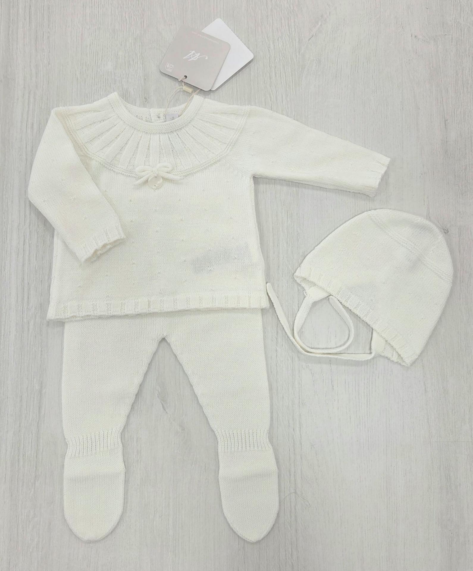 Conjunto polaina Martín Aranda marfil Cambridge ref.11284