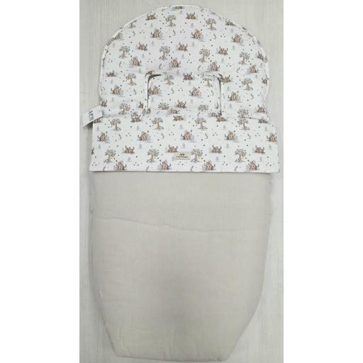 Saco silla universal 517 Artesanía Chari camel