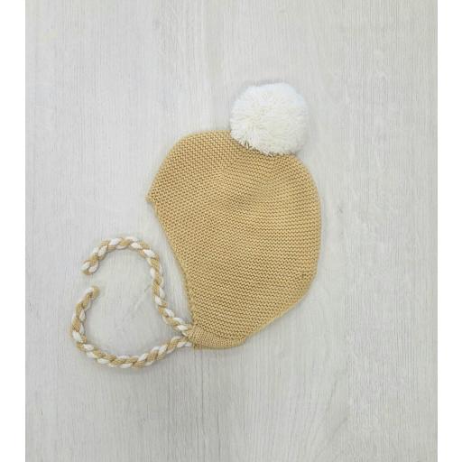Gorro pompón lana Moztaza Babydif ref.7851386