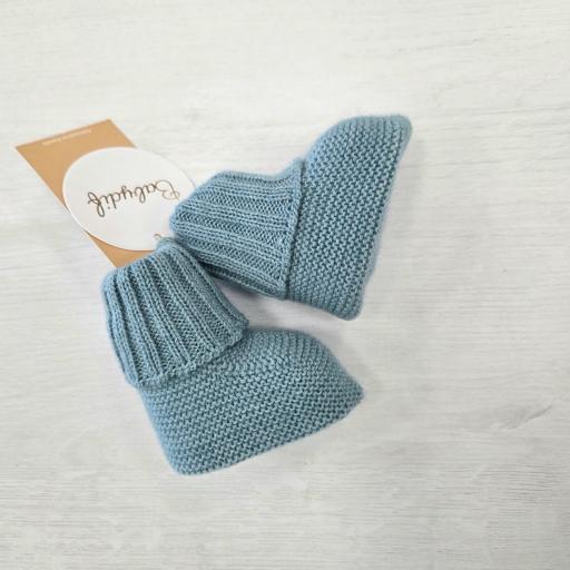 Patucos lana Turquesa Babydif ref.7851146 [0]