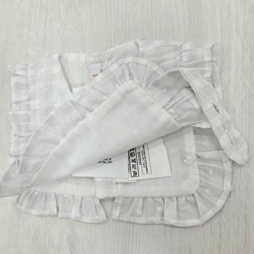 Babero plumeti cuadros Babydif ref.851053 [1]