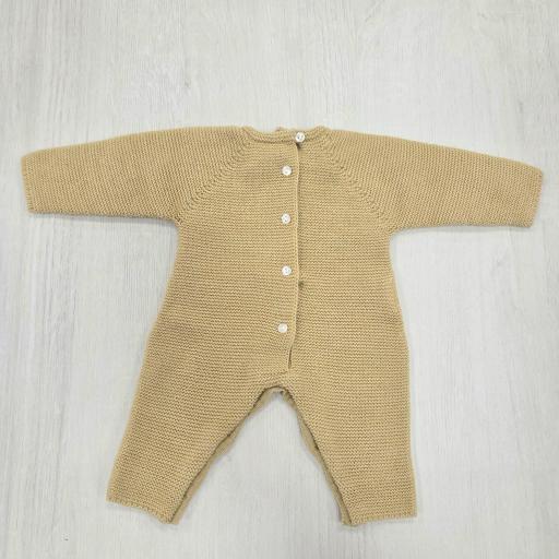 Pelele largo sin pie lana Babydif mostaza ref.7851225 [2]