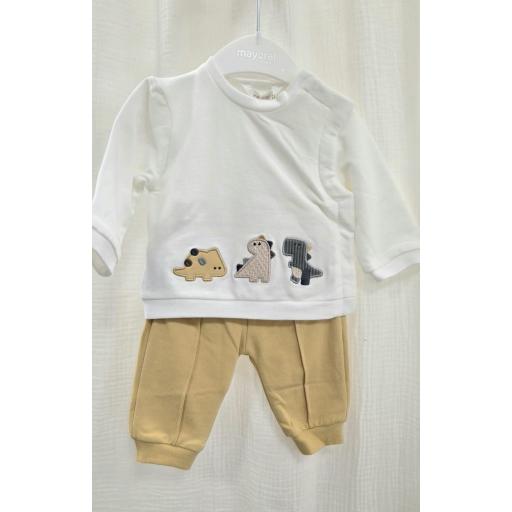 Conjunto Mayoral dinos amarillo [0]