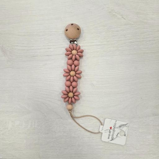 Chupetero flores maquillaje