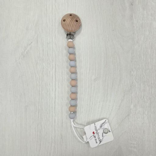 Chupetero bolas gris [0]