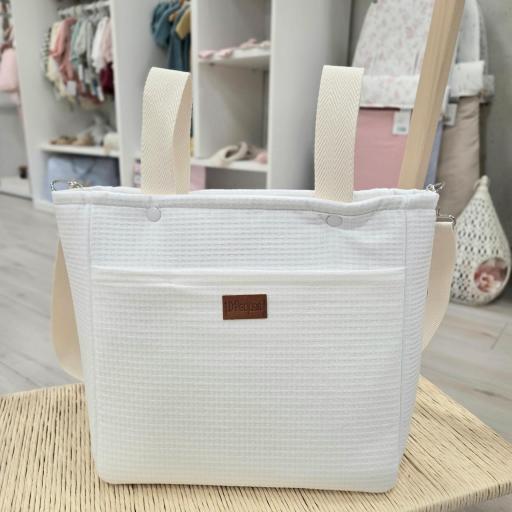 Bolso coche Arpi blanco 