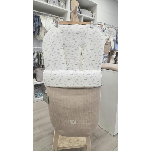 Saco silla universal Lucca piedra Uzturre