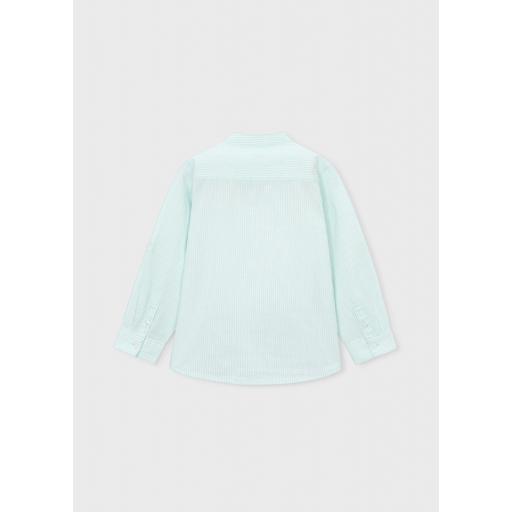 Camisa rayas menta cuello mao Mayoral ref. 3121 [1]