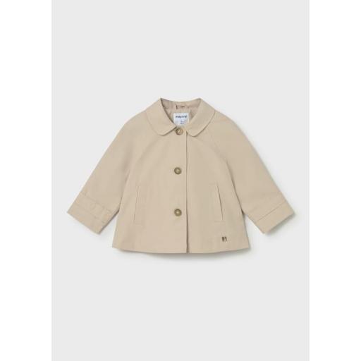 Gabardina bebé Mayoral color arena ref.1494