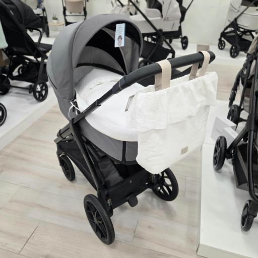 Saco capazo universal Luisa beig (blanco roto) Uzturre