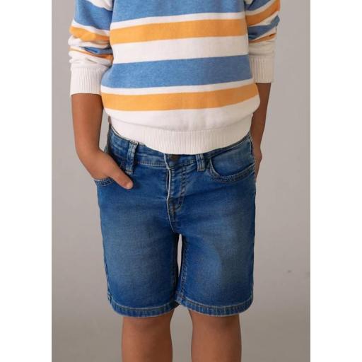 Bermuda vaquera niño color azul medio Mayoral ref.3205 [2]