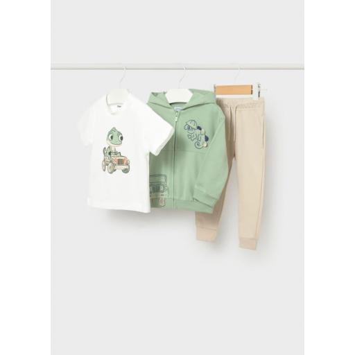 Chandal 3 piezas matcha Mayoral ref.1833