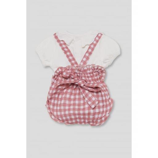 Conjunto ranita y camiseta vichy Street Monkey ref.261014 [2]