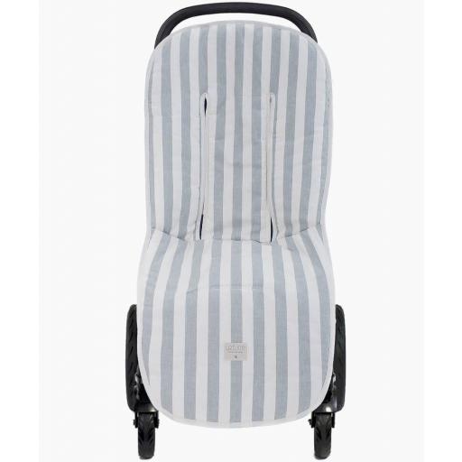 Colchoneta silla universal reversible Raya verde mint Uzturre  [0]