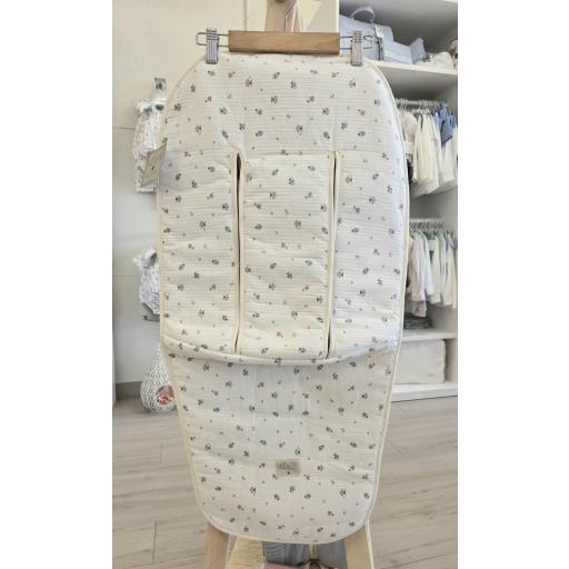 Colchoneta silla universal reversible Paul reverso verde mint Uzturre [0]