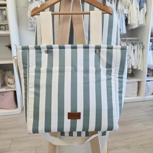 Bolso talega Raya verde D´peques  [0]