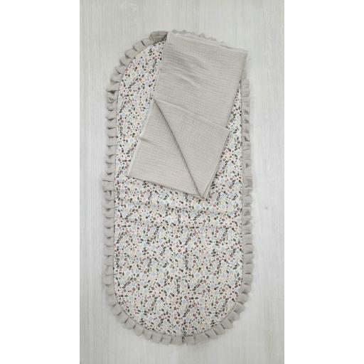 Colchón base capazo con muselina Liberty   D´peques [0]