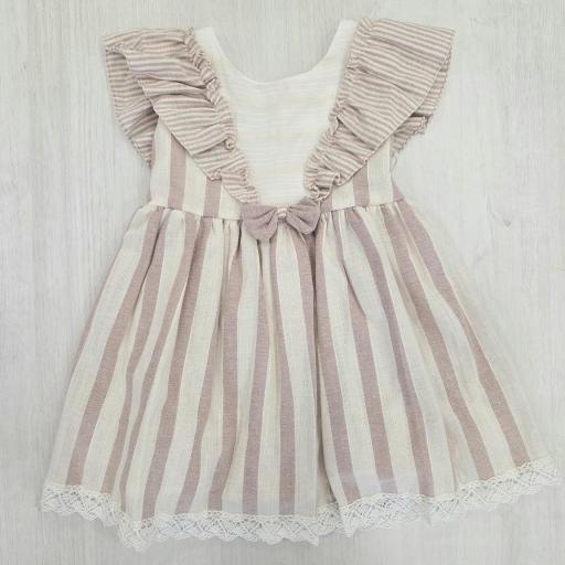 Vestido raya maquillaje ref.26545