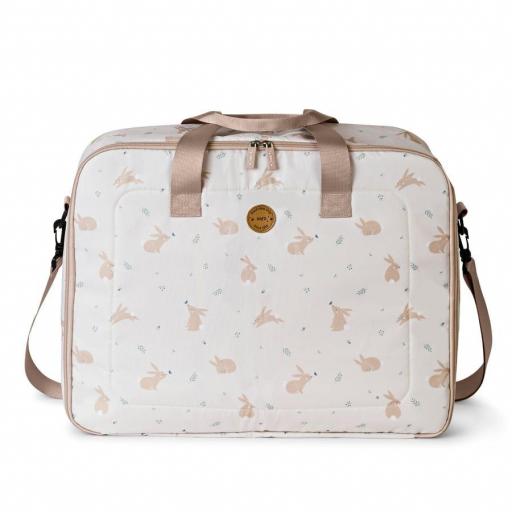 Maleta conejitos Saro beige ref.1393 [1]