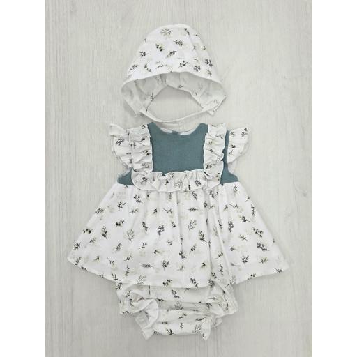 Jesusito 3 piezas ramitas verdes ref.26112 [0]