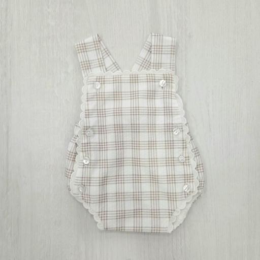 Peto ranita cuadros arena unisex ref.26918 [0]