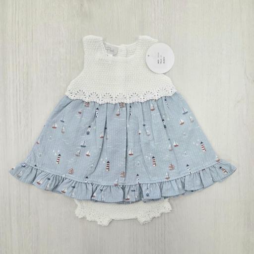 Vestido barquitos con braguita ref.26128