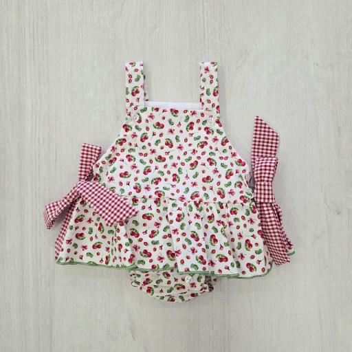 Peto ranita volante cerezas ref.6115 [0]