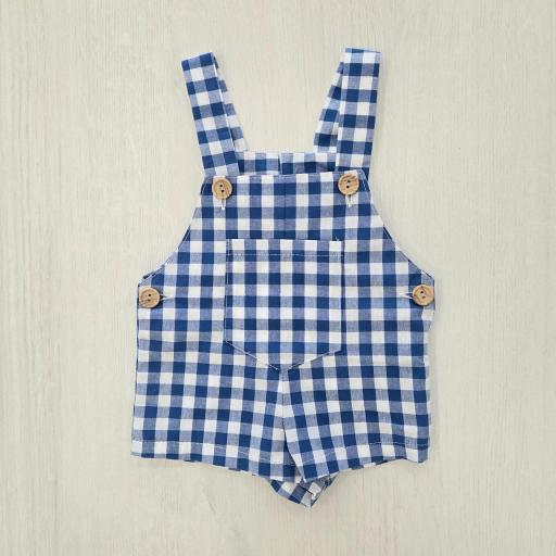 Peto vichy azul oscuro ref.1246 [0]