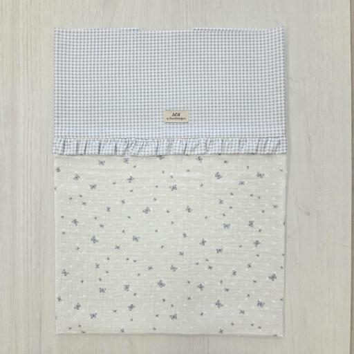 Arrullo toquilla Mariposa azul Attesanía Chari ref.533 [0]