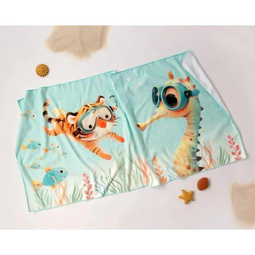 Toalla baño Kiokids menta ref.6227 [0]