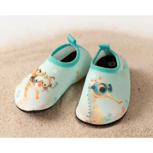 Escarpines baño Kiokids menta ref.6128 [0]