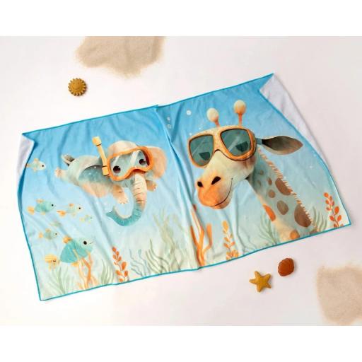 Toalla baño Kiokids azul ref.6229 [0]