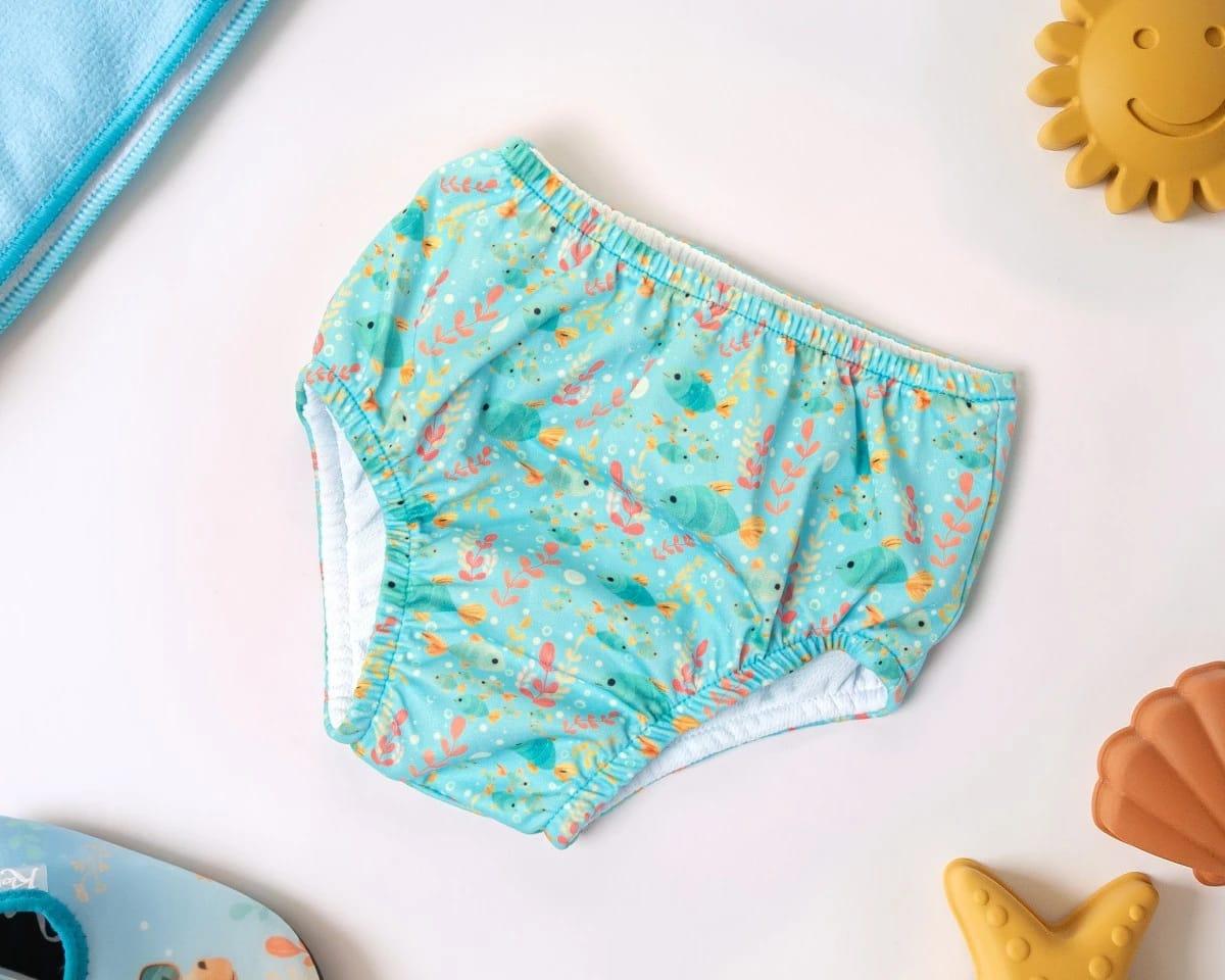 Braga pañal baño kiokids azul ref.6211