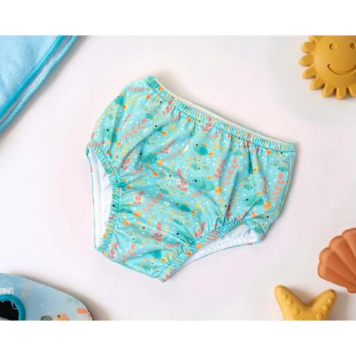 Braga pañal baño kiokids azul ref.6211