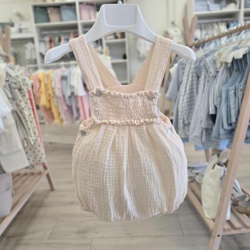 Peto ranita unisex bambula color crema  [0]