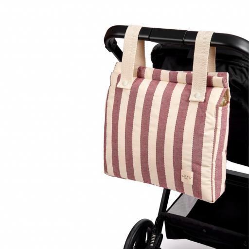 Bolso talega Stripe Granate Koku [1]