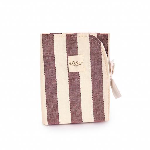 Cambiador Stripe Granate Koku