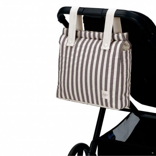 Bolso talega Stripe Brown Koku [1]