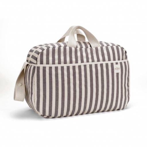 Bolso Maternal Stripe Brown Koku [0]