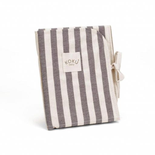 Cambiador Stripe Brown Koku