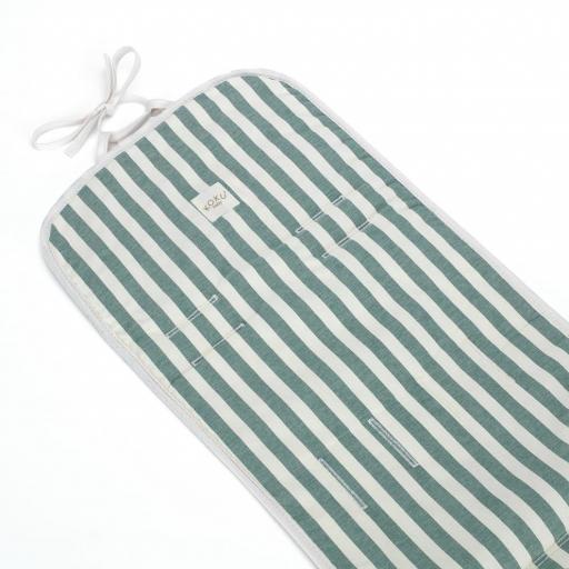 Colchoneta silla Stripe Green 85x35  Koku [1]