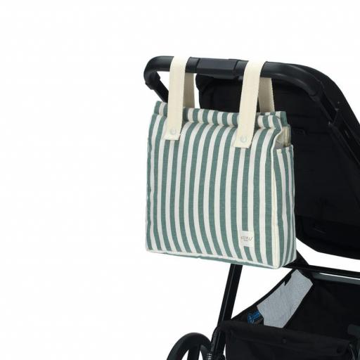Bolso Talega Stripe Green Koku [1]