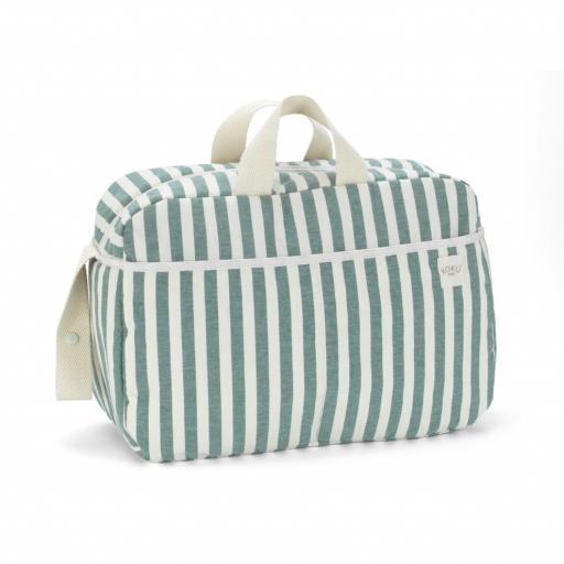 Bolso Maternal Stripe Green Koku [0]