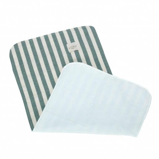 Cambiador Stripe Green Koku [1]