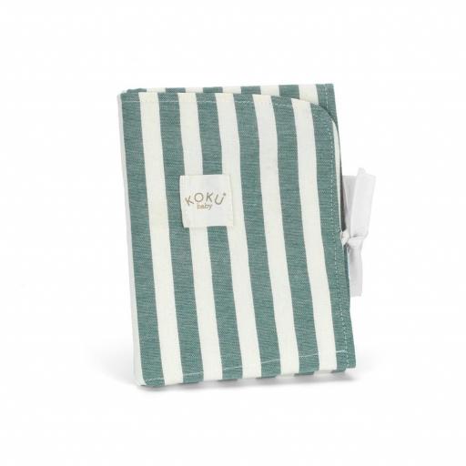 Cambiador Stripe Green Koku