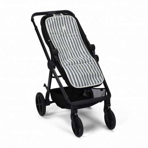 Colchoneta silla Stripe Marino navy blue 85x35  Koku